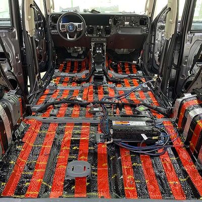 Good price Foamed Rubber Automotive Sound And Heat Insulation Noise Reduction Mat ROHS Approved online
