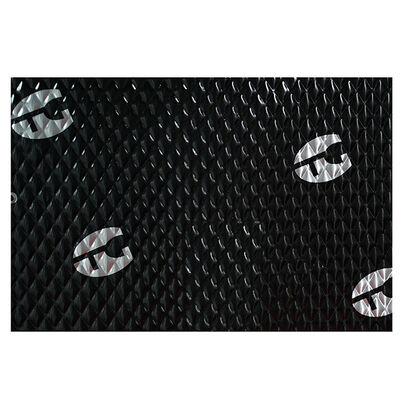 Good price Black 2mm Friendly Damping / Diamond Print Embossing / Absorb Vibration / Automotive Sound And Heat Insulation online