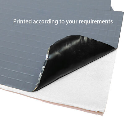 Good price 2mm Environmentally Damping Pad / Square Embossing / Quiet Driving / Automotive Sound And Heat Insulation online