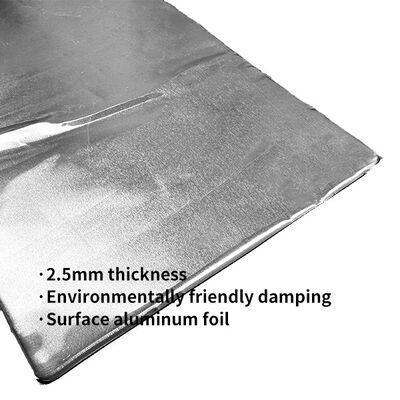 Good price 2.5mm Automobile damping pad / glossy aluminum vibration reduction / Auto Acoustic Pad online