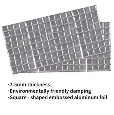 Good price 2.5mm automobile square embossed vibration reduction pad / Automotive Sound And Heat Insulation online