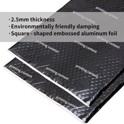 Good price 2.5mm automobile vibration damping pad / aluminum foil surface layer / 	Auto Acoustic Pad online