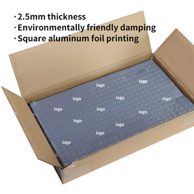 Good price 2.5mm automobile sound insulation and noise reduction pad / Car Sound Deadening Mat online