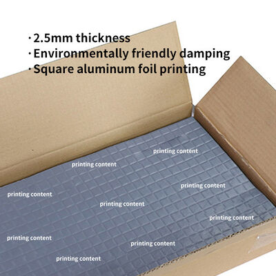 Good price 2.5mm automobile noise reduction pad / vibration damping / Automotive Sound And Heat Insulation online