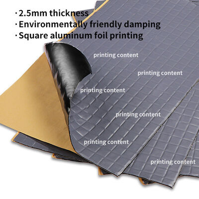 Good price 2.5mm aluminum foil automobile vibration reduction pad / Anti Vibration Mat online